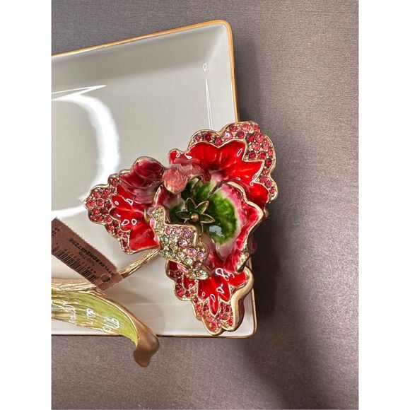 $695 Jay Strongwater Calista Tulip Tray - Picture 10 of 15